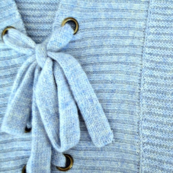 Lucky Brand Lace-Up Front Plus Size Sweater - Picture 5 of 6